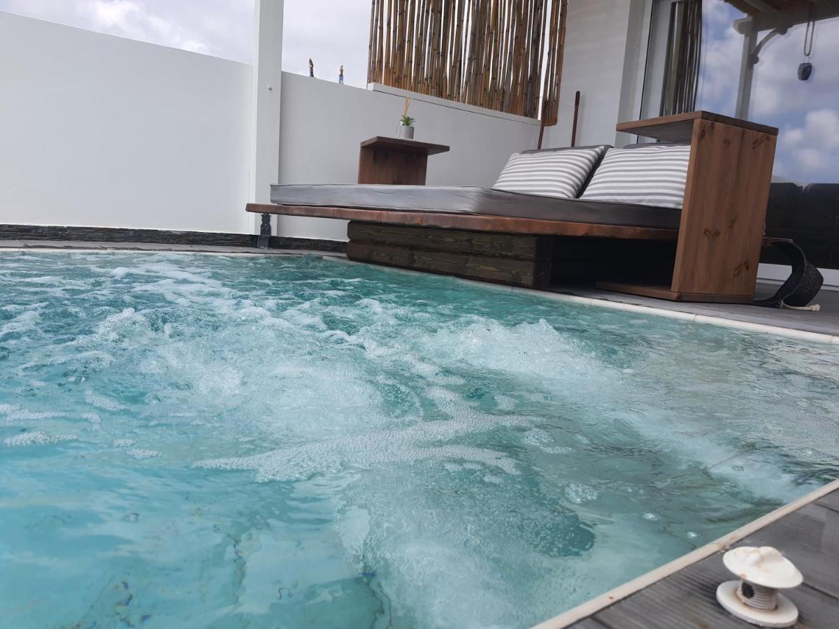 Tramonto Luxury Villa No2 - Breathtaking Sunset View Foinikion Ngoại thất bức ảnh
