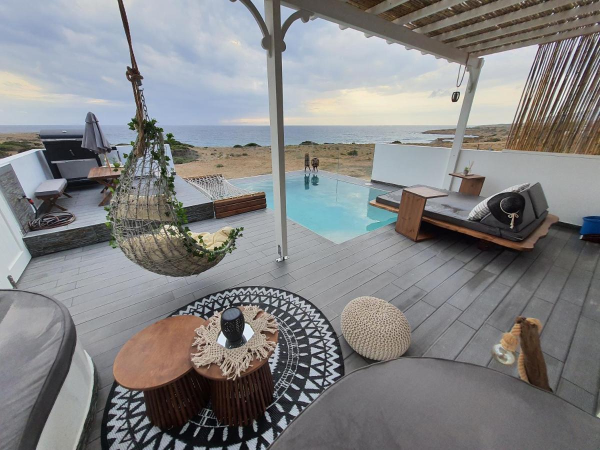Tramonto Luxury Villa No2 - Breathtaking Sunset View Foinikion Ngoại thất bức ảnh