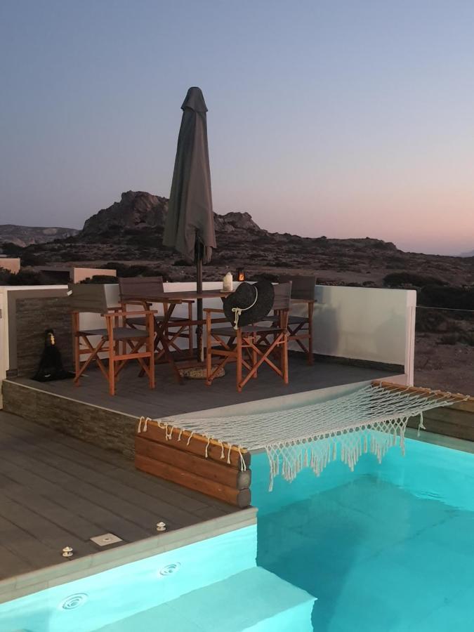 Tramonto Luxury Villa No2 - Breathtaking Sunset View Foinikion Ngoại thất bức ảnh